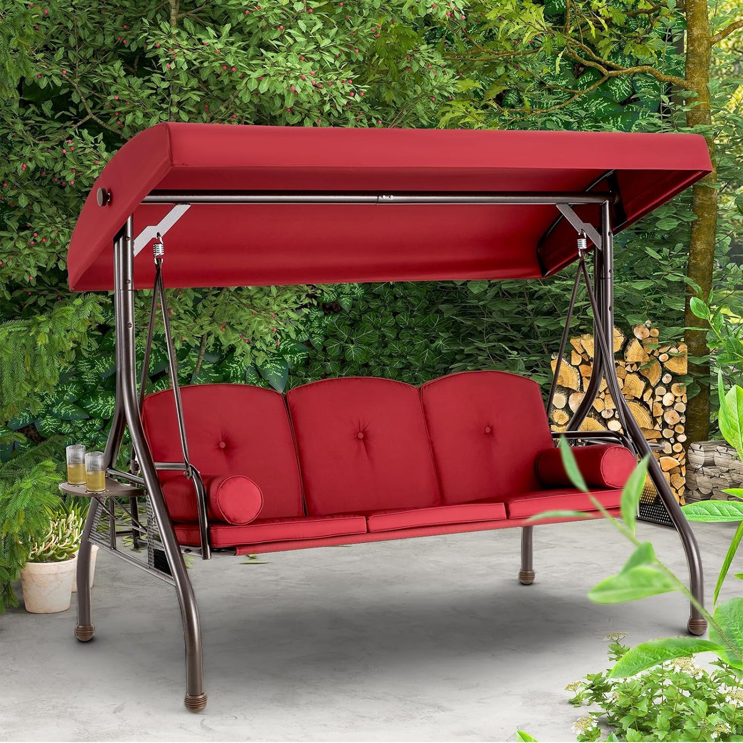 Balancelle convertible en lit
